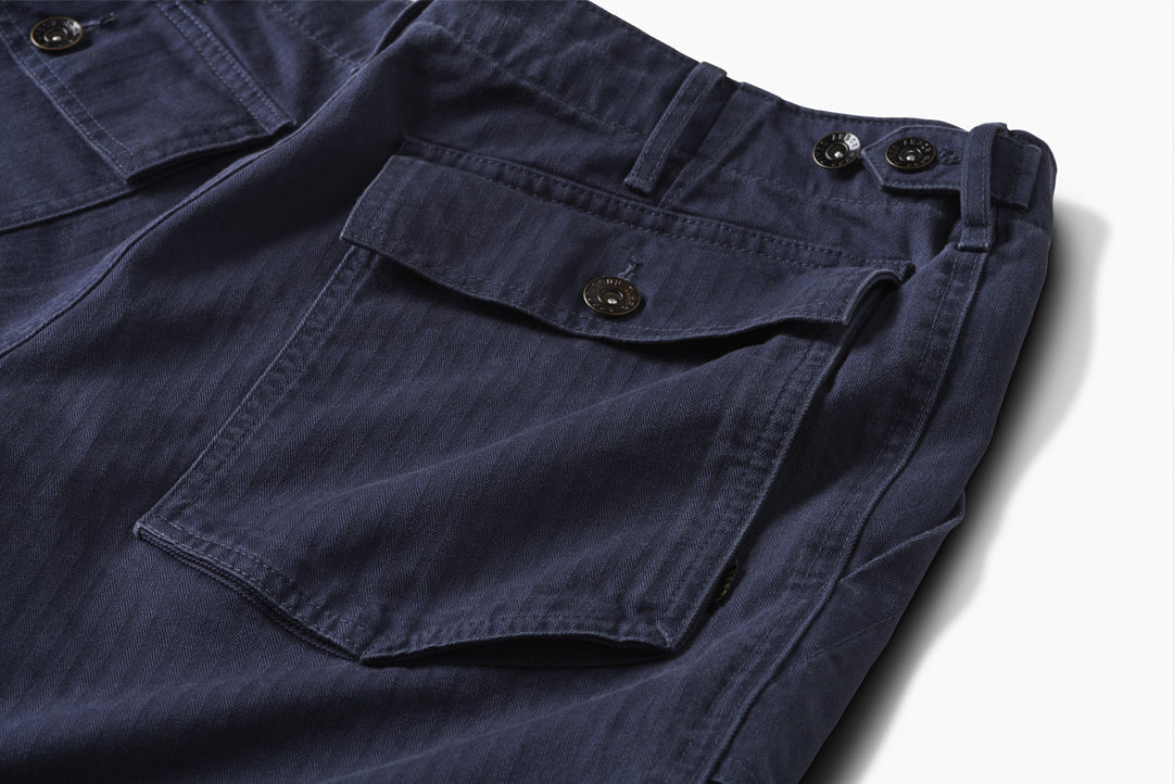 Fatigue Pant - Black Navy